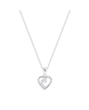Collier cœur en argent 925...