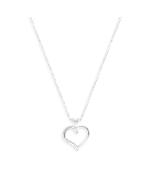 Collier cœur en argent 925...