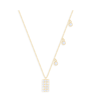 Collier plaqué or avec...