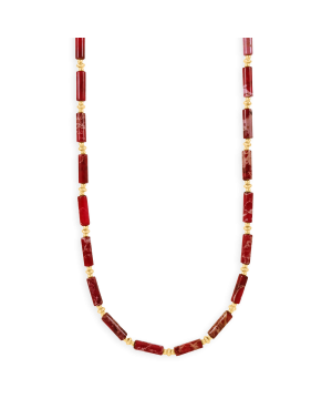 Collier en acier plaqué...