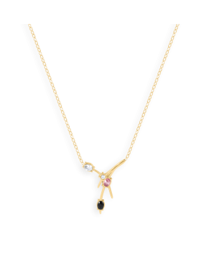 Collier en acier plaqué...