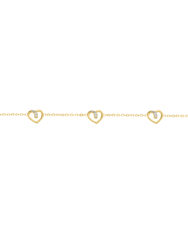 bracelet plaqué or